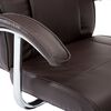 vidaXL TV Armchair Brown Faux Leather
