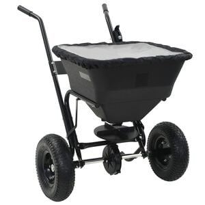vidaXL Spreader | Black | PVC | Large | Height-Adjustable | Spreader