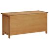 vidaXL Shoe Rack 90x37x45 cm Solid Oak Wood
