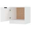 vidaXL Bedside Cabinets 2 pcs White 40x39x40 cm