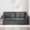 vidaXL Sofa Dark Grey 175 x 82 x 80 cm Fabric