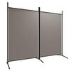 vidaXL 2-Panel Room Divider Anthracite 175x180 cm Fabric