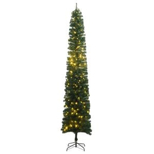 vidaXL Slim Christmas Tree 300 LEDs 270 cm