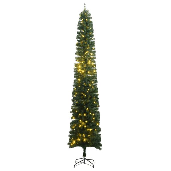 vidaXL Slim Christmas Tree 300 LEDs 270 cm