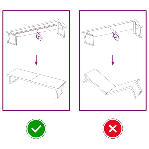 vidaXL Wall Shelf Light Brown 200x60x(2-4) cm Treated Solid Wood Oak