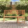 vidaXL Garden Corner Bench 140 cm Solid Acacia Wood