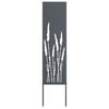 vidaXL Garden Privacy Screen Anthracite 32 x 140 cm Cold-rolled steel