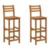 vidaXL 3 Piece Garden Bar Set Solid Wood Acacia