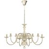 vidaXL Chandelier | Antique White | Metal | Large | Classic/Traditional