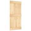 vidaXL Door NARVIK Natural 95 x 210 cm Solid Pine Wood