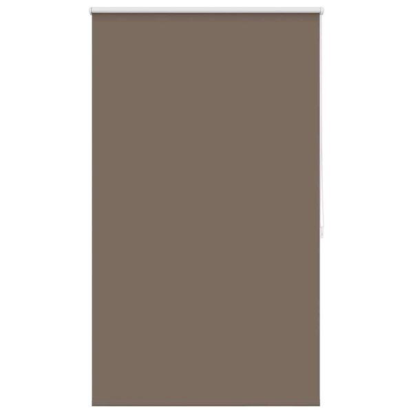vidaXL Roller blind blackout 104.4x175 cm Fabric Width 100 cm coffee