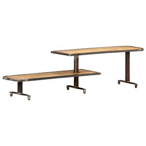 vidaXL TV Cabinet 160x30x40 cm Solid Mango Wood