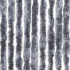 vidaXL Insect Curtain Silver 56x185 cm Chenille