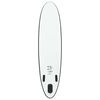 vidaXL Inflatable Stand Up Paddleboard Set Black and White