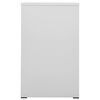 vidaXL Filing Cabinet Light Grey 46x62x102.5 cm Steel