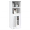 vidaXL Highboard High Gloss White 36x35.5x103.5 cm Engineered Wood