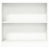 vidaXL Bookshelf White 80x24x75 cm Engineered Wood