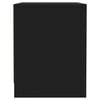 vidaXL Bedside Cabinets 2 pcs Black 45x34x44.5 cm Engineered Wood