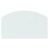vidaXL Fireplace Glass Plate 100x60 cm