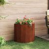 vidaXL Planter Rusty 60 x 30 x 50 cm Weathering Steel