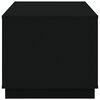 vidaXL Coffee Table Black 102x50x44 cm Engineered Wood
