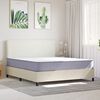 vidaXL Foam Mattress Medium Soft 183x203 cm King Size