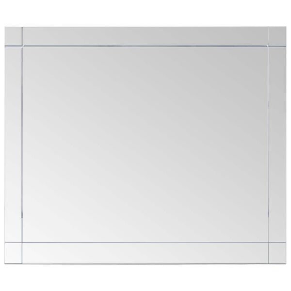 vidaXL Wall Mirror 80x60 cm Glass