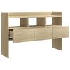vidaXL Sideboard Sonoma Oak 105x30x70 cm Engineered Wood