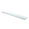 vidaXL Shelves 2 pcs Panel Glass Clear 90x12 cm