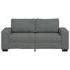 vidaXL 2-Seater Sofa&nbsp;Dark Grey 180x77x82 cm Fabric