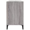 vidaXL Shoe Cabinet Grey Sonoma 102x36x60 cm Engineered Wood