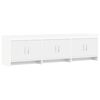 vidaXL TV Cabinet 168 x 33 x 47 cm White Engineered Wood