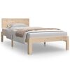 vidaXL Bed Frame without Mattress 90x190cm Single