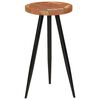 vidaXL Log Bar Table &Oslash;53x105 cm Solid Wood Acacia