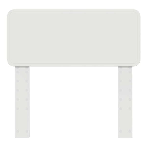 vidaXL Headboard with Headboard White 90 cm Engineered wood