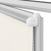 vidaXL Roller Blind Blackout 44.4x100 cm Fabric Width 40 cm Off White