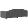 vidaXL Day Bed without Mattress Dark Grey 90x190 cm Fabric