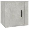 vidaXL 6 Piece TV Cabinet Set Concrete Grey Engineered Wood