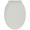 vidaXL Soft-close Toilet Seat White Oval