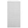 vidaXL Locker Cabinets 5 pcs Light Grey 90x45x92.5 cm Steel
