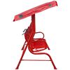 vidaXL Kids Swing Seat Red