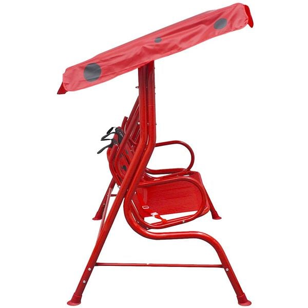 vidaXL Kids Swing Seat Red