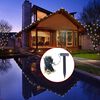 vidaXL LED Solar String Lights Warm White Christmas Decoration