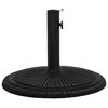 vidaXL Umbrella Base Black 45x45x30 cm Cast Iron