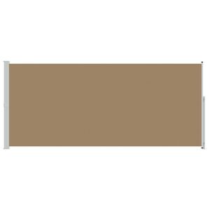 vidaXL Retractable Side Awning 200 x 500 cm 100% polyester iron steel