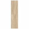 vidaXL Wardrobe Sonoma Oak 100x50x200 cm Engineered Wood