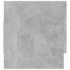 vidaXL Wardrobe Concrete Grey 70x32.5x35 cm Engineered Wood