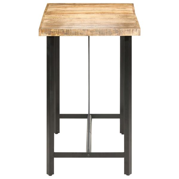 vidaXL Bar Table 180x70x107 cm Rough Mango Wood