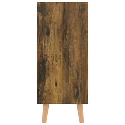 vidaXL Sideboard Smoked Oak 90x30x72 cm Engineered Wood