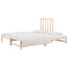 vidaXL Pull-out Day Bed without Mattress 2x(90x190) cm